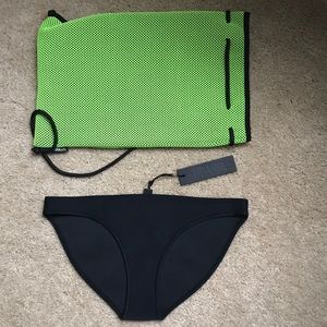 Triangl bottoms and backpack